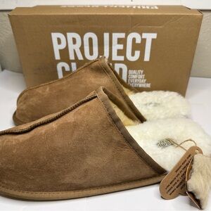 Project Cloud Men's Brown Slip-On Loafers